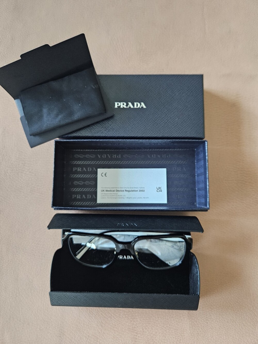 Prada Eyeglasses PR B07VD NWT - Picture 3 of 14